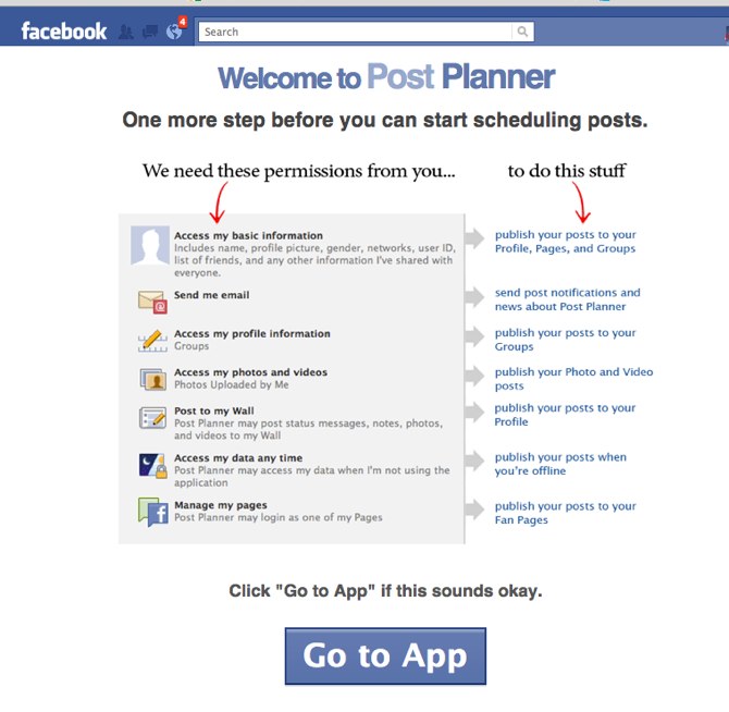 Post Planner on Facebook